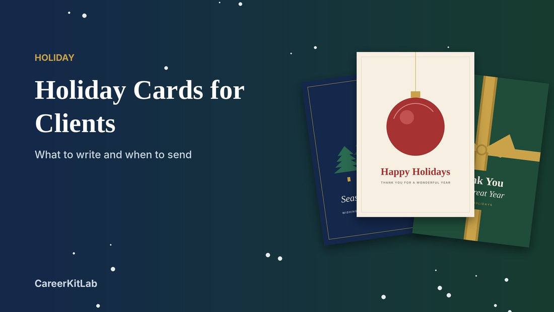 Business holiday cards