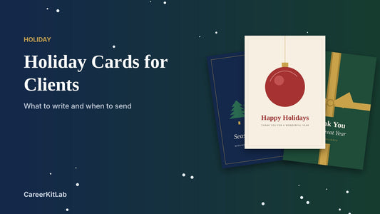 Business holiday cards