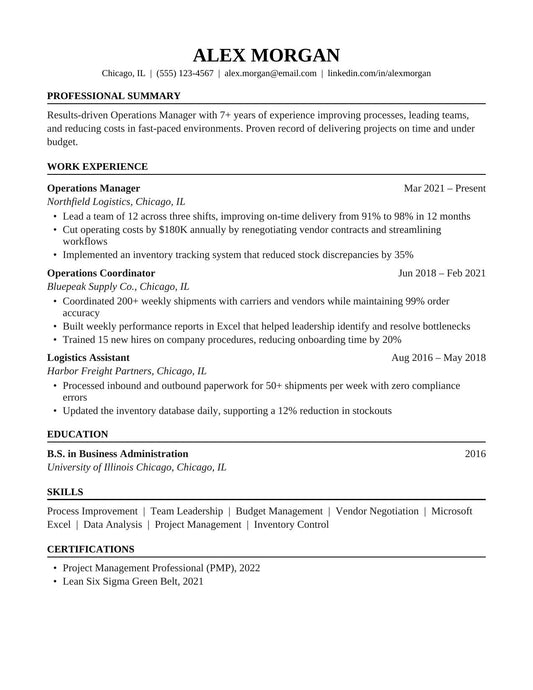 ATS-Friendly Resume Templates | 5 Designs, 1-Page & 2-Page (Word & Google Docs)