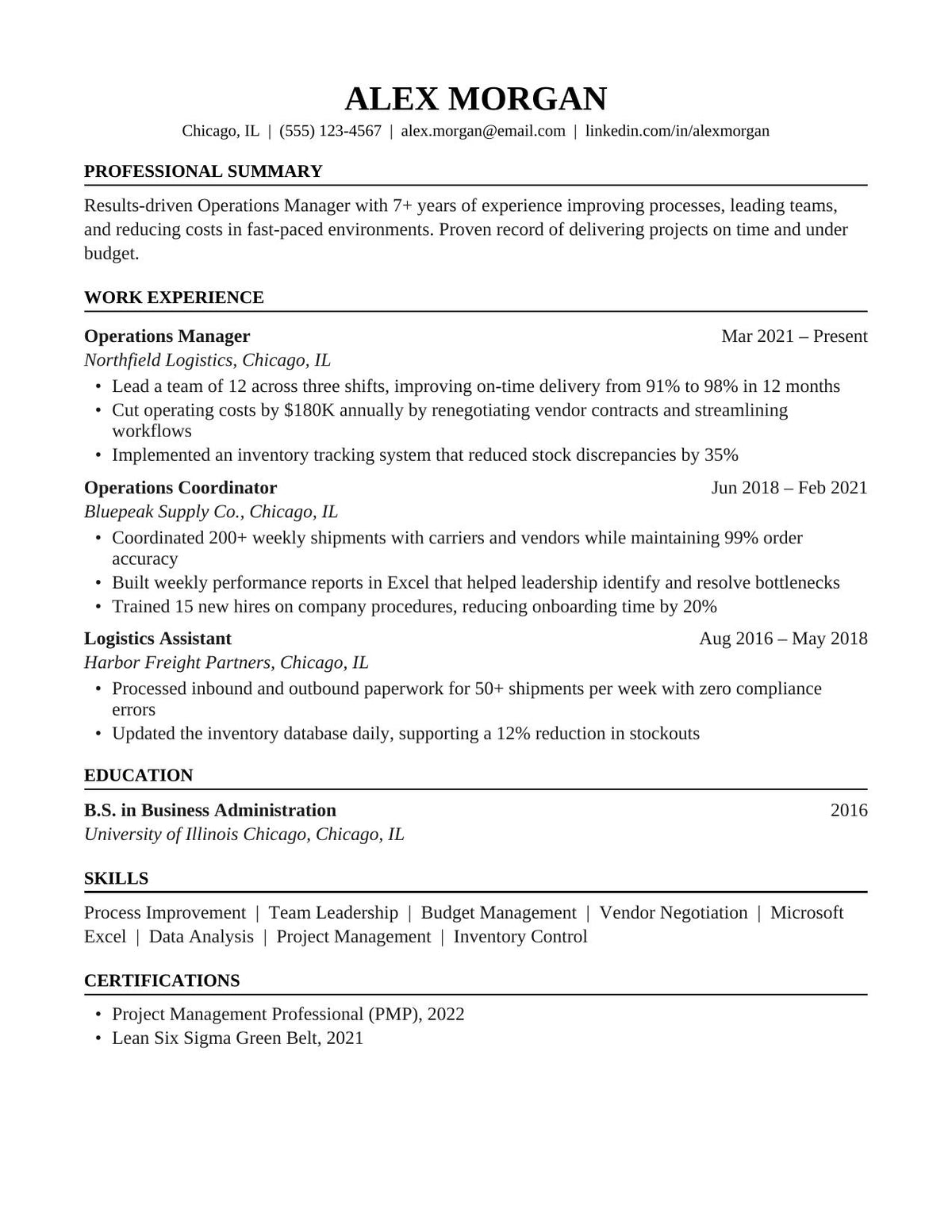 Resume + Cover Letter + References Template Bundle | ATS-Friendly Word & Google Docs